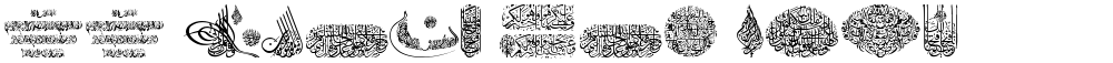 99 Chars Raw Font