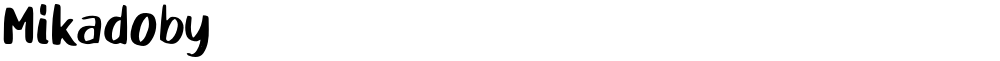 Mikadoby