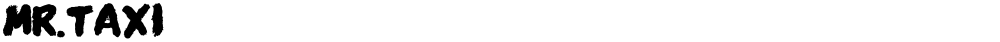 MR.TAXI