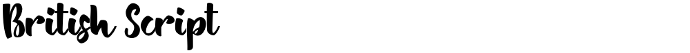 British Script